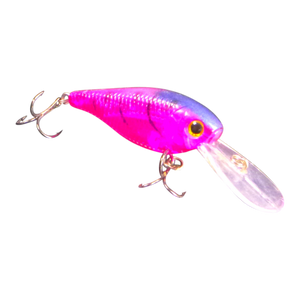 Finesse 'Madbass' Opaque Purple, 85mm Deep Diving Crankbait