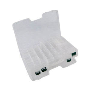 Rig Ezy 44 Compartment Double-sided Tackle Box. 295mmL x 210mmW x 6ommD