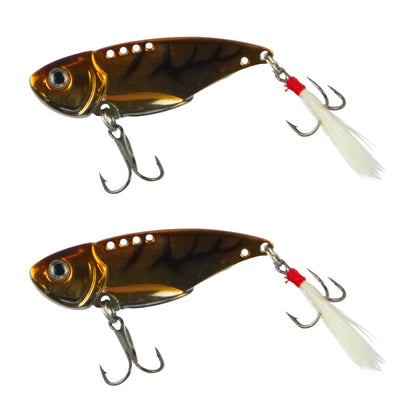 Finesse Feather Blade, Bronze Stripe, 55mm, 2 Pack