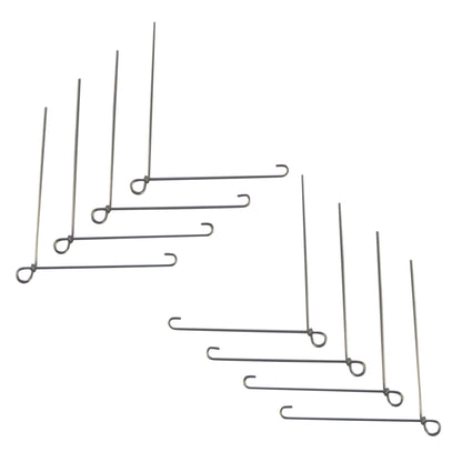 Artizan Spinnerbait Forms, Closed Eye, Medium, Qty 8