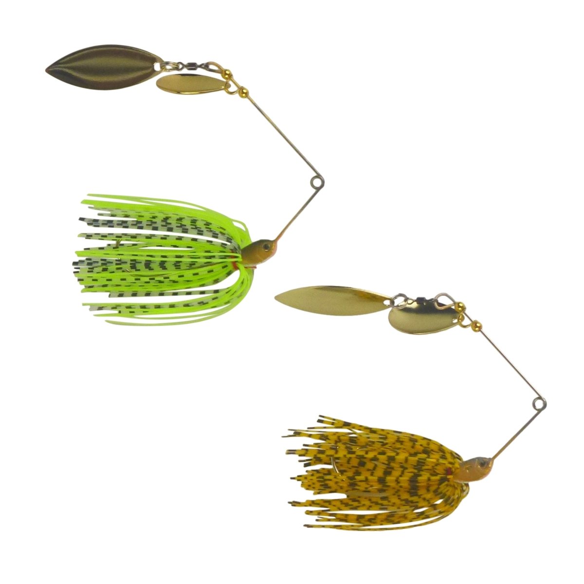Dekoi 15gm LS18 Closed Eye Spinnerbait, Fluro Green, Qty 2 - Factory Direct Shop