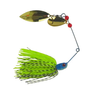 Dekoi 18gm LS20 Closed Eye Spinnerbait, Fluro Green, Qty 2 - Factory Direct Shop