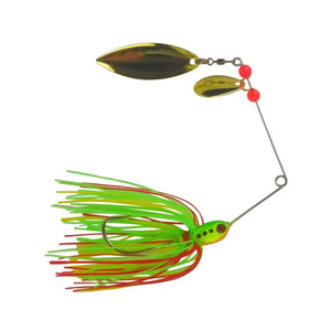 Dekoi 17gm LS21 Closed Eye Spinnerbait, Lemon Lime, Qty 2 - Factory Direct Shop