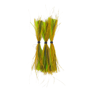 Dekoi Krystal Flash Lure Skirts, Gold Camo