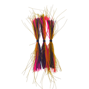 Dekoi Krystal Flash Lure Skirts, Pink N Purple