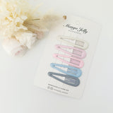 MANGO JELLY Butter Cream Hair Clips Collection - Ice cream Classic - Twin Pack