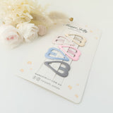 MANGO JELLY Butter Cream Hair Clips Collection - Ice cream Heart shape - Twin Pack