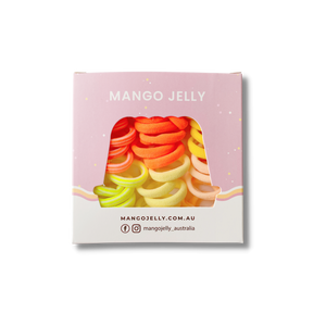 MANGO JELLY Metal Free Hair Ties (3cm) - CITRUS 36P - One Pack