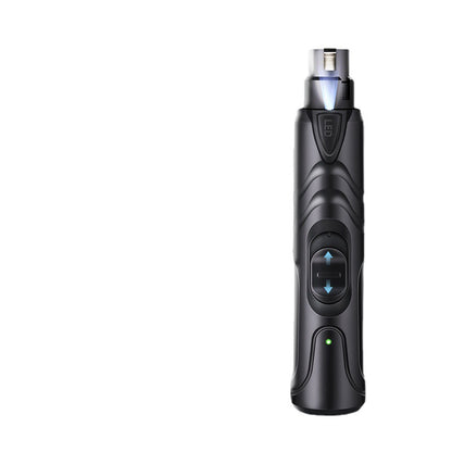 Dual - Speed Pet Nail Grinder with LED Light, USB Rechargeable, 5000 - 7500 RPM for Safe and Painless Grooming - Factory Direct Shop