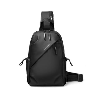 Multifunctional Crossbody Chest Bag | Stylish and Practical Shoulder Backpack for Everyday Use (Black)