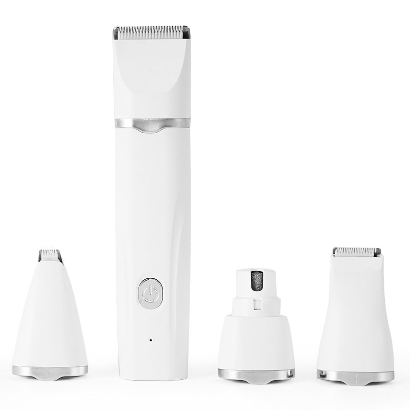 White T70 4 - in - 1 Pet Grooming Kit – Full Body, Detail, Paw Hair Trimmer & Nail Grinder - Factory Direct Shop