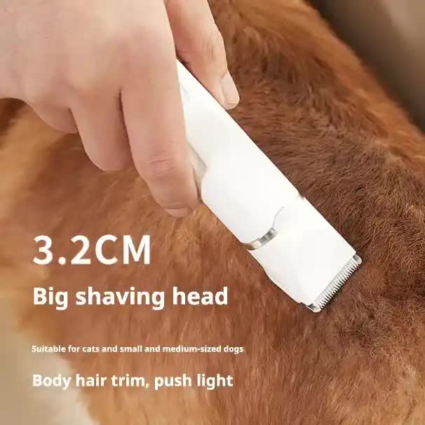 White T70 4 - in - 1 Pet Grooming Kit – Full Body, Detail, Paw Hair Trimmer & Nail Grinder - Factory Direct Shop