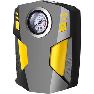 Portable 12V Tire Inflator with LED Light, 120W Air Compressor for Cars, Motorcycles, Bikes, and Inflatables - Factory Direct Shop