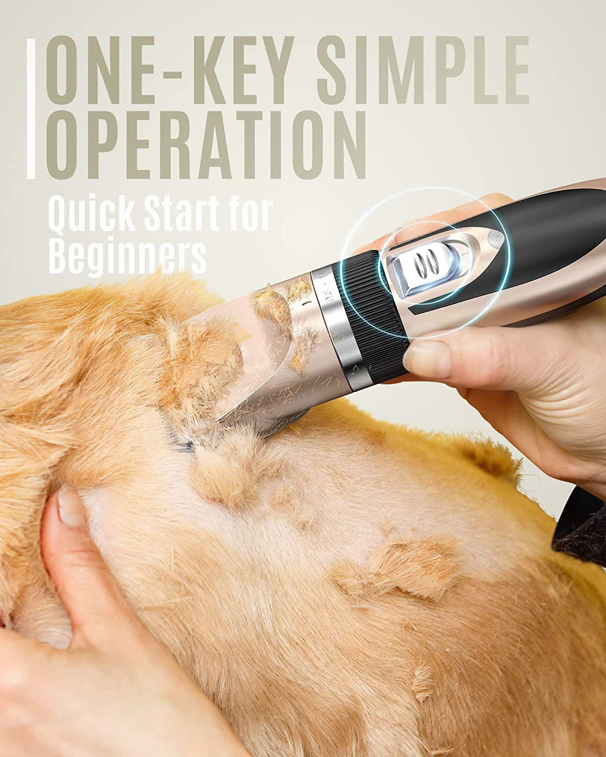 Silent Pet Hair Clipper - Electric Grooming Clippers for Dogs & Cats - Factory Direct Shop
