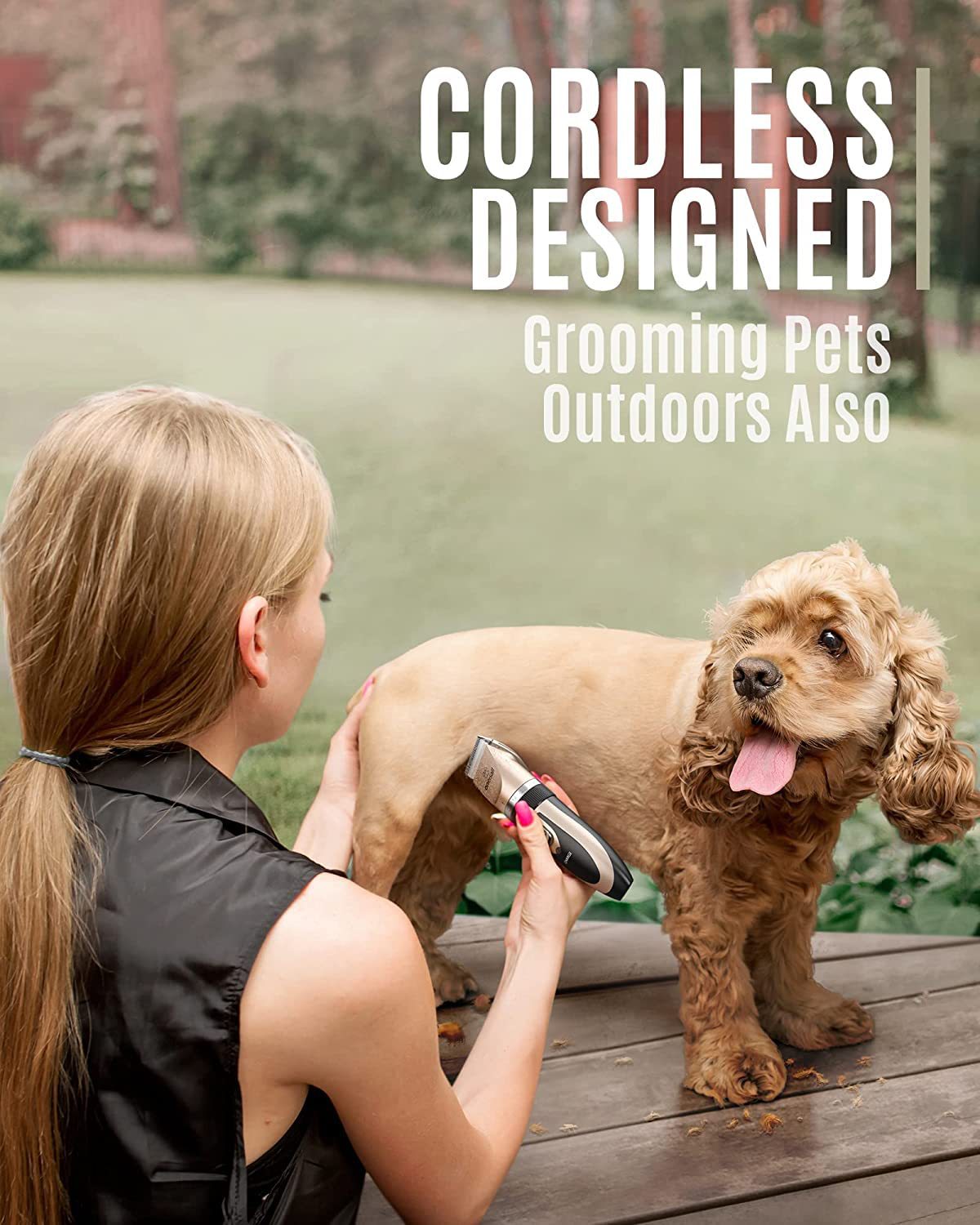 Silent Pet Hair Clipper - Electric Grooming Clippers for Dogs & Cats - Factory Direct Shop