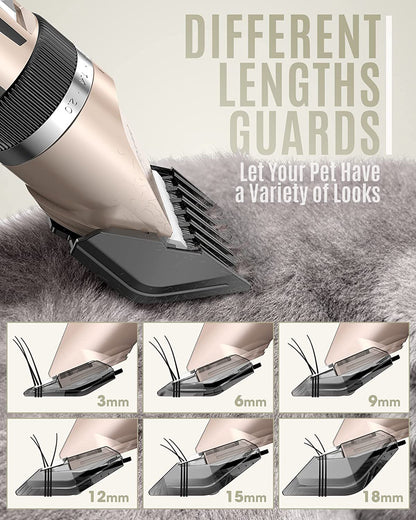 Silent Pet Hair Clipper - Electric Grooming Clippers for Dogs & Cats - Factory Direct Shop