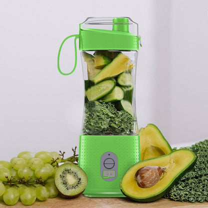 Green Portable Mini Juicer - Rechargeable Electric Fruit Juicer Cup, Compact &amp; Convenient

Effortlessly make fresh and nutritious juices on-the-go with our Green Portable Mini Juicer. This rechargeable electric juicer cup is compact and convenient, making it perfect for busy individuals. Never miss out on your daily dose of vitamins and stay healthy with our versatile juicer.