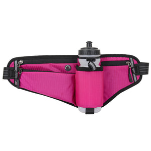 Rose Red Adjustable Running Waist Pack