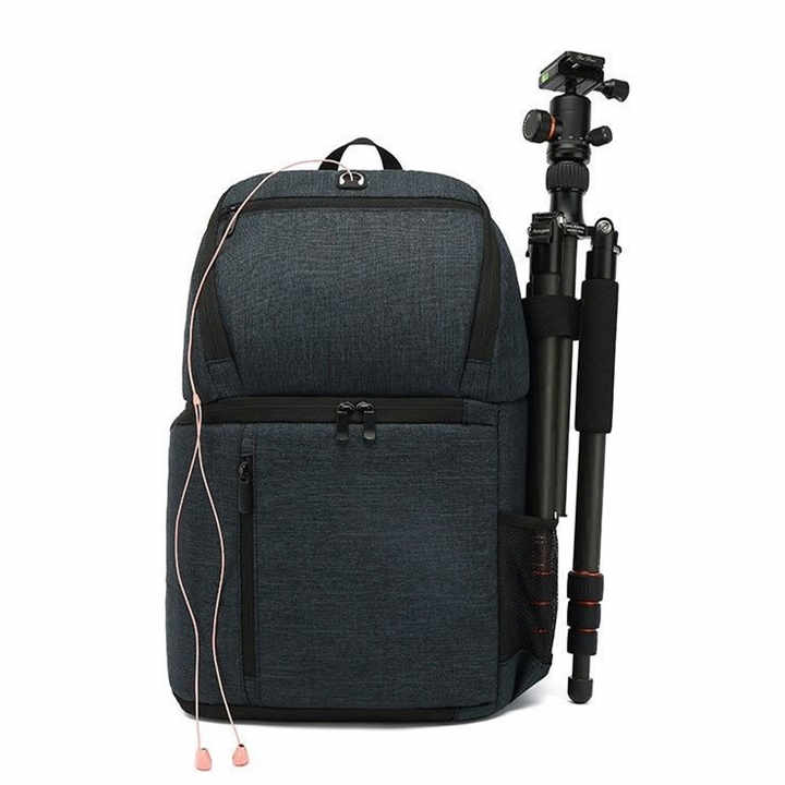 Waterproof DSLR Camera Backpack - Charcoal Black