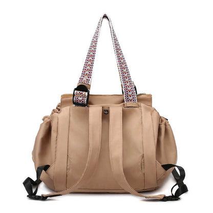 Gery Convertible Multifunctional Baby Cradle Travel Bag - Women's Backpack, Shoulder Bag, Mummy Bag with Expandable Storage