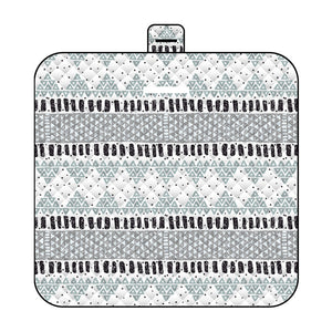 Thickened Waterproof Picnic Blanket - Portable Outdoor Beach Mat for Camping and Hiking 150*200cm(Azt)