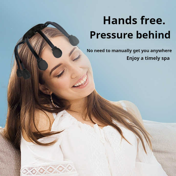 Electric Scalp Massager Black Standard B model 5 modes 14 Massage Nodesf

The Electric Scalp Massager Black Standard B model offers 5 modes and 14 massage nodes for a customizable and effective massage experience. This massager stimulates blood flow and relieves tension, promoting relaxation and scalp health. A must-have for those seeking an at-home scalp massage therapy.