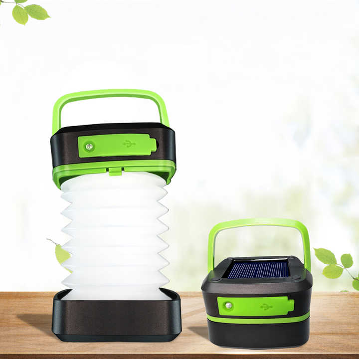 Camping Lantern Portable Solar LED USB Charging