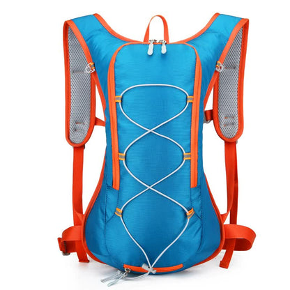 Blue Outdoor Sports Backpack for Running, Hiking, and Cycling - Lightweight and Waterproof（The product does not include a kettle）