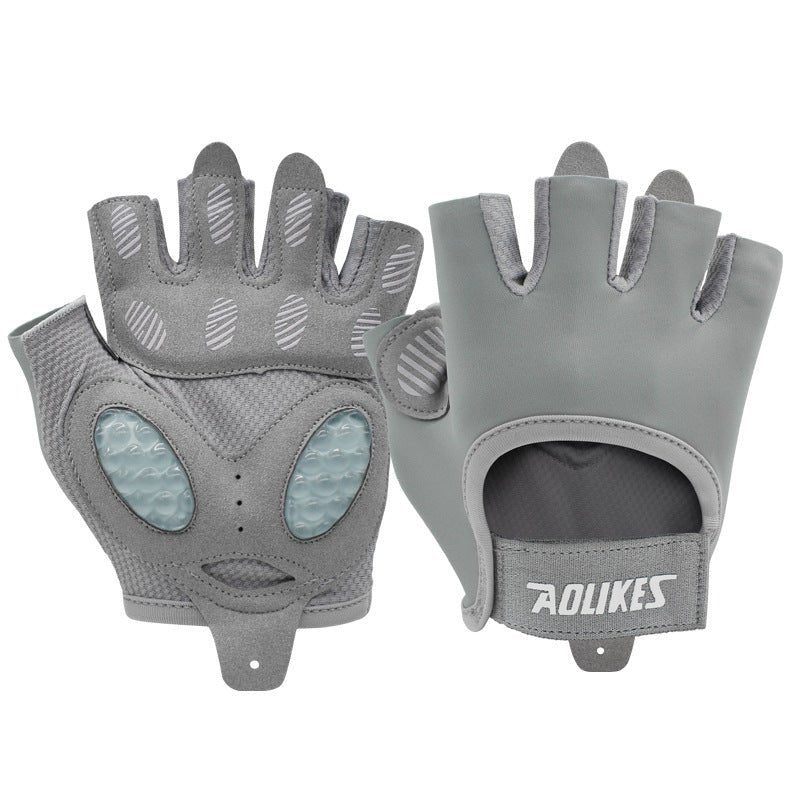 Gym Gloves Breathable - Grey - S - Factory Direct Shop
