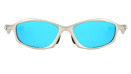 Light Blue Lens Stylish Sports Sunglasses with UV Protection, for Outdoor Activities
