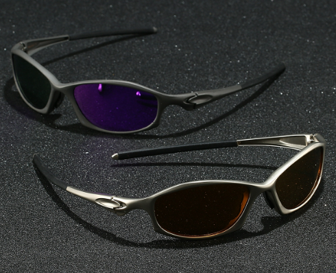 Light Blue Lens Stylish Sports Sunglasses with UV Protection, for Outdoor Activities