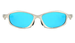 Silver Lens Stylish Sports Sunglasses with UV Protection, for Outdoor Activities