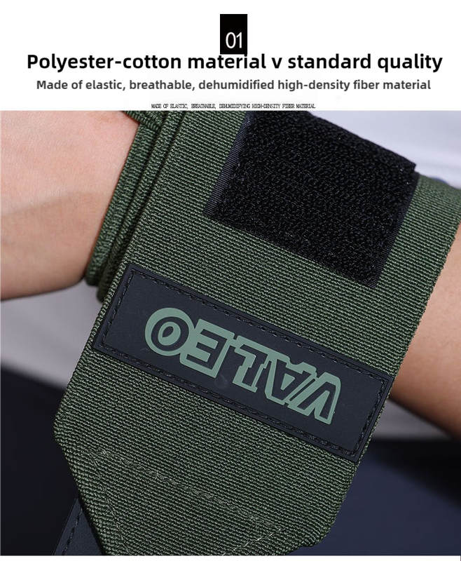 Wrist Straps 1 Pair  Black Heavy Duty