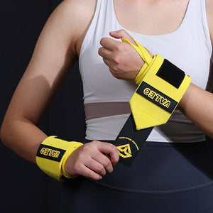 Wrist Straps 1 Pair Yellow Heavy-Duty
