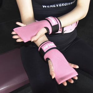 1 Pair Pink Durable Gym Palm Guard with Ultra-fiber Leather for Heavy Lifting – Wrist Support Straps for Pull-ups and Deadlifts

Enhance your workout experience with our high-quality palm guard. Designed for maximum comfort and support, these gym gloves are perfect for heavy lifting, pull-ups, and deadlifts.