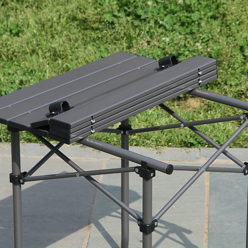 Folding Table Camping - Aluminum - Factory Direct Shop
