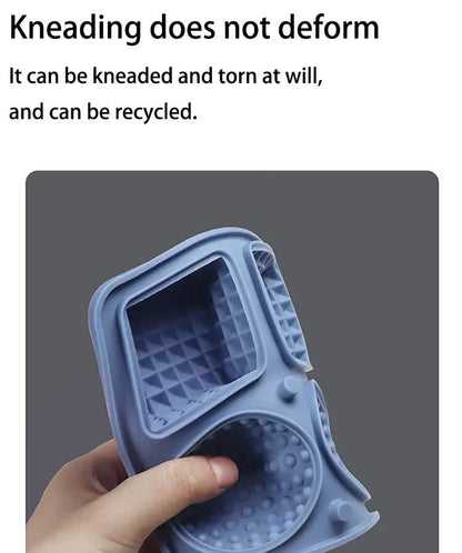 2 PCS Sphere & Square Ice Cube Tray (Green) - Novelty Silicone Ice Maker for Whiskey Cocktails