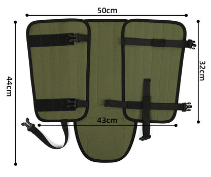 Outdoor Anti-Snake Bite Leg Guards - Hiking Camping Knee Protectors, Snow Shoe Covers, Leg Sleeves,Camouflage