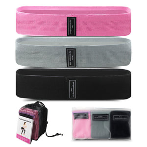 Pink-Grey-Black Fabric Resistance Bands Set - 3 Levels Non-Slip Hip Bands for Strength Training

Enhance your strength training with our Pink-Grey-Black Fabric Resistance Bands Set! Made with non-slip fabric, these bands provide 3 levels of resistance for a challenging workout. Strengthen and tone your muscles, improve balance and flexibility. Perfect for all fitness levels. Upgrade your workout routine now!