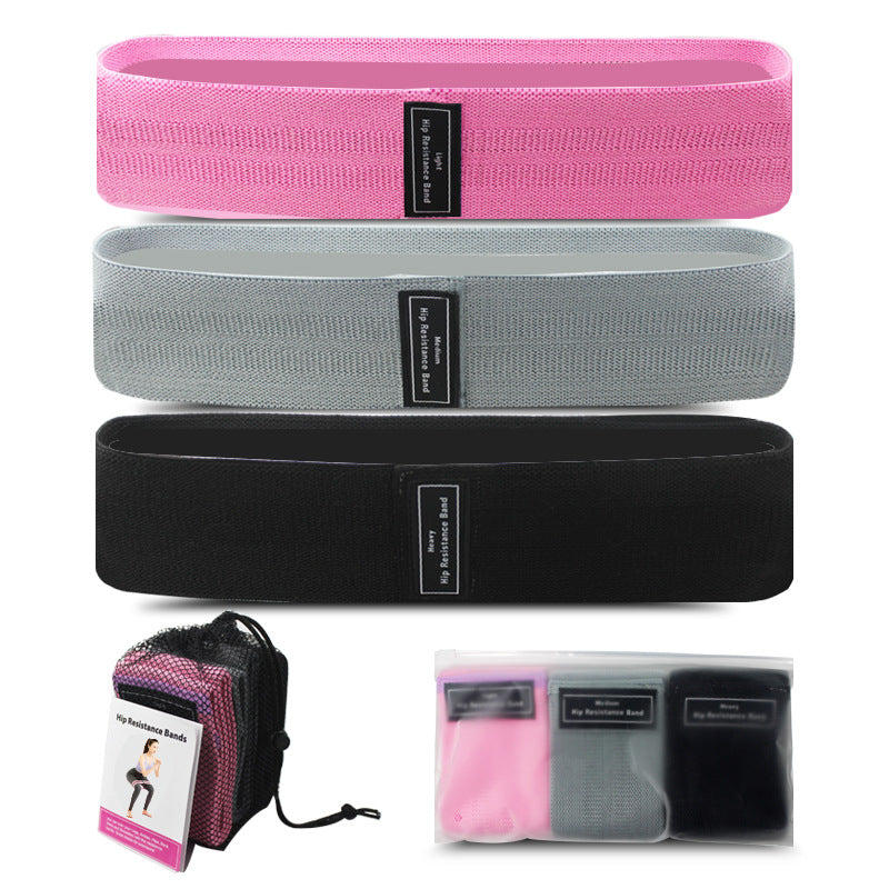 Pink-Grey-Black Fabric Resistance Bands Set - 3 Levels Non-Slip Hip Bands for Strength Training

Enhance your strength training with our Pink-Grey-Black Fabric Resistance Bands Set! Made with non-slip fabric, these bands provide 3 levels of resistance for a challenging workout. Strengthen and tone your muscles, improve balance and flexibility. Perfect for all fitness levels. Upgrade your workout routine now!