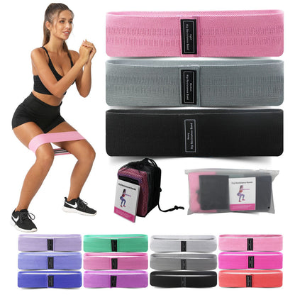 Pink-Grey-Black Fabric Resistance Bands Set - 3 Levels Non-Slip Hip Bands for Strength Training

Enhance your strength training with our Pink-Grey-Black Fabric Resistance Bands Set! Made with non-slip fabric, these bands provide 3 levels of resistance for a challenging workout. Strengthen and tone your muscles, improve balance and flexibility. Perfect for all fitness levels. Upgrade your workout routine now!