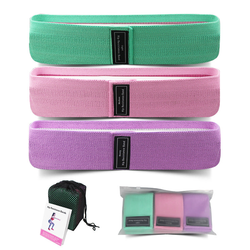 Green-Pink-Purple Fabric Resistance Bands Set - 3 Levels Non-Slip Hip Bands for Strength Training

Experience a versatile and effective workout with our Green-Pink-Purple Fabric Resistance Bands Set. Made with a non-slip design, these 3 levels of resistance will help strengthen muscles and improve overall fitness. Stay safe and in control as you train with these durable and easy-to-use hip bands.
