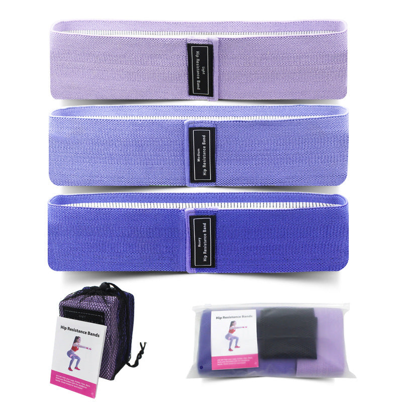 Purple Colour Scheme Fabric Resistance Bands Set - 3 Levels Non-Slip Hip Bands for Strength Training

Enhance your strength training with our Resistance Bands Set in a gorgeous purple colour scheme. Made from high-quality fabric, these bands offer 3 levels of resistance to target different muscle groups. Non-slip design ensures a safe and effective workout. Upgrade your fitness routine now!