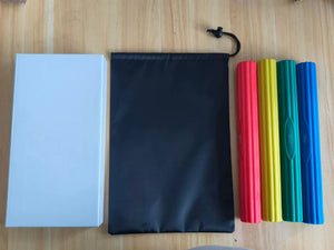 Multifunctional Resistance Bar Set 4-Piece Set (5LB,10LB,15LB,25LB）