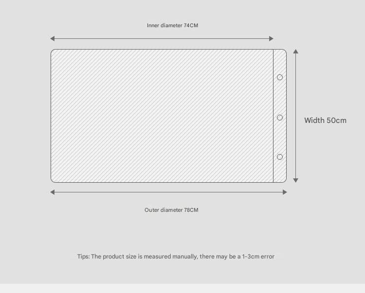 Red B pattern Snap-On Cotton Gauze Pillowcase Set - Full Coverage, Non-Slip, Easy Closure (One pair without pillow core)