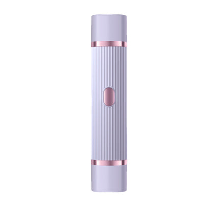 Purple Women's Double-Headed Electric Shaver - Painless Hair Remover & Trimmer