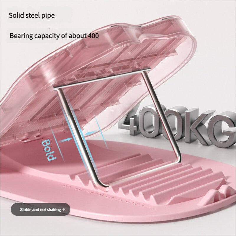 Pink Leg and Calf Stretching Board – Adjustable Yoga and Fitness Stretching Tool for Women