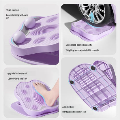 Pink Leg and Calf Stretching Board – Adjustable Yoga and Fitness Stretching Tool for Women