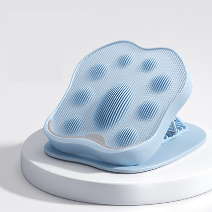 Blue Leg and Calf Stretching Board - Adjustable Yoga and Fitness Stretching Tool for Women