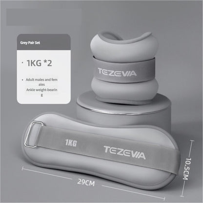 Adjustable Weighted Wrist and Ankle Wights Sandbag Set – 1kg Each Grey

Boost your fitness and training routine with this adjustable weighted leg and wrist sandbag set. Designed for both men and women, each sandbag weighs 1kg and is perfect for running, walking, dance training, or general fitness exercises. Made from durable materials with a soft, comfortable design, these sandbags offer both resistance and flexibility to help you build strength and endurance while enhancing your workouts.